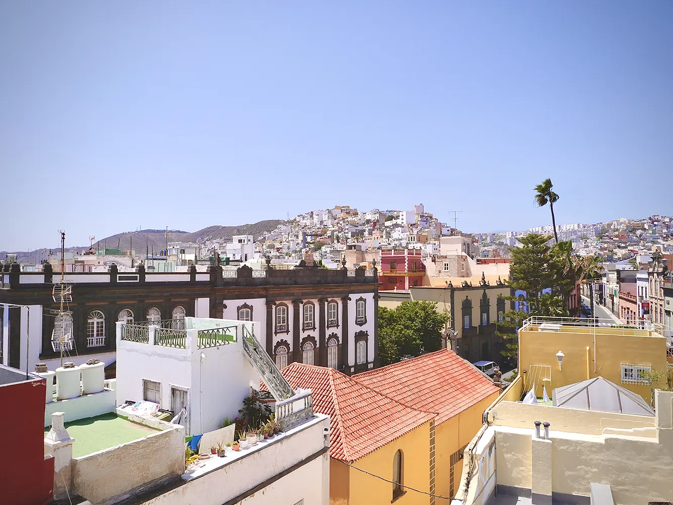 Vista de la ciudad de Las Palmas de Gran Canaria